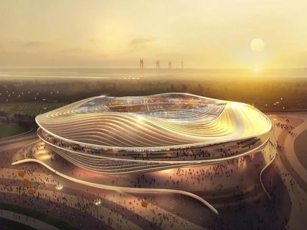Stadionowe konstrukcje stalowe duże rozpiętości na stadion