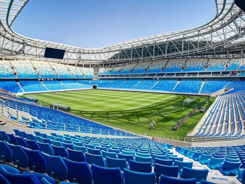 Stalowa struktura stadion